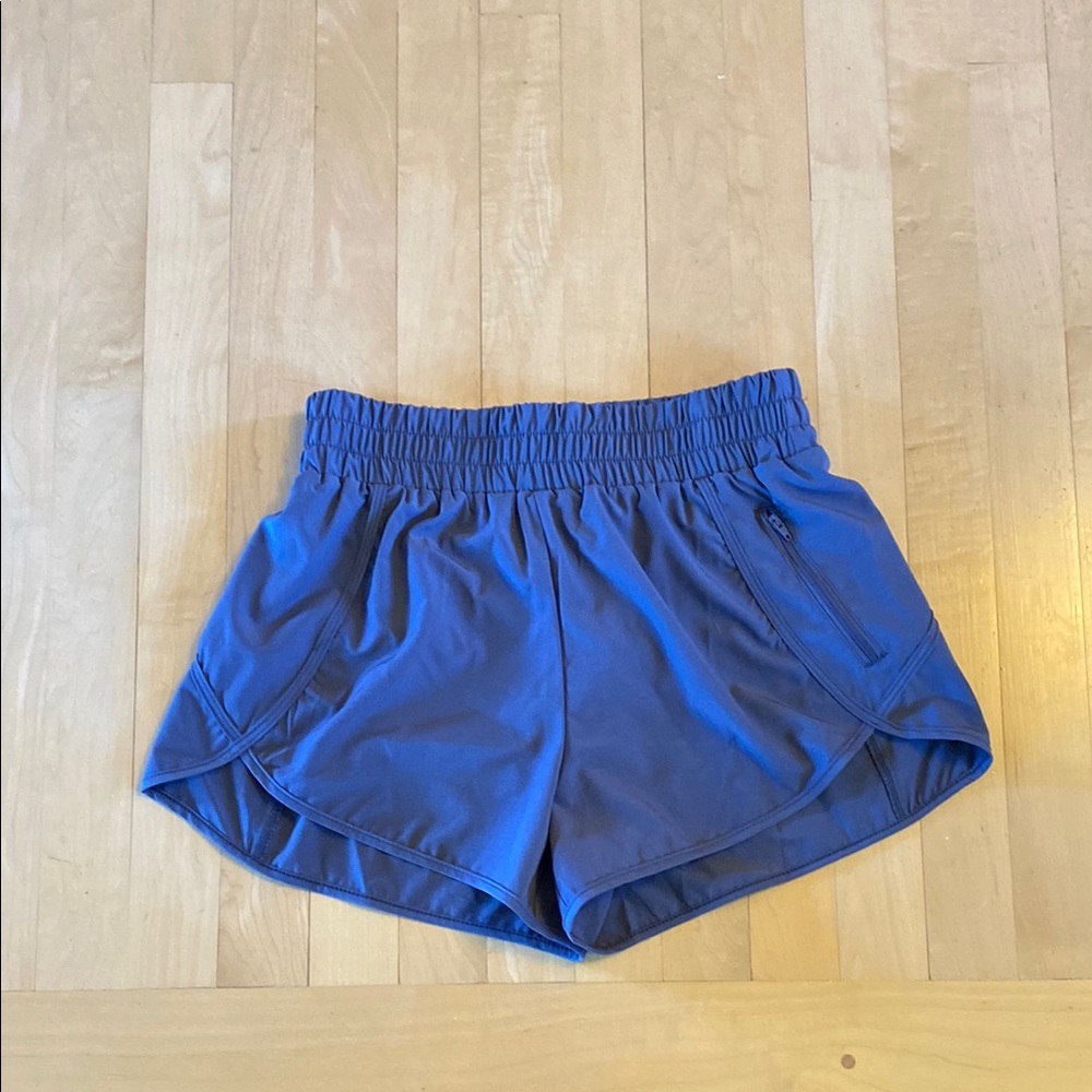 Women's Blue Athletic Shorts